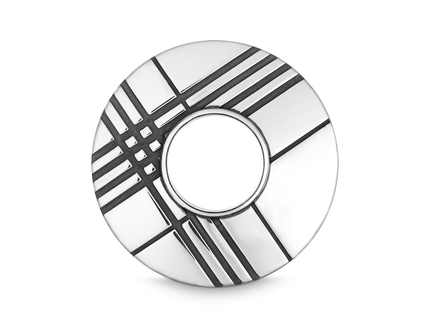 Runder Anhänger in Silber