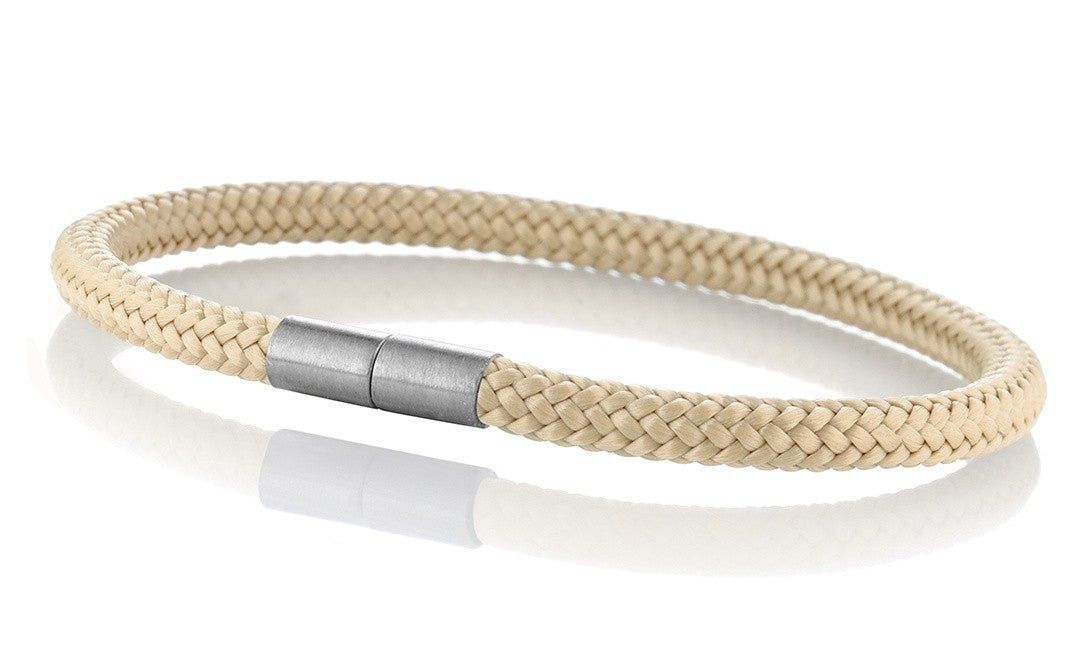 Armband aus Segeltau | Beige