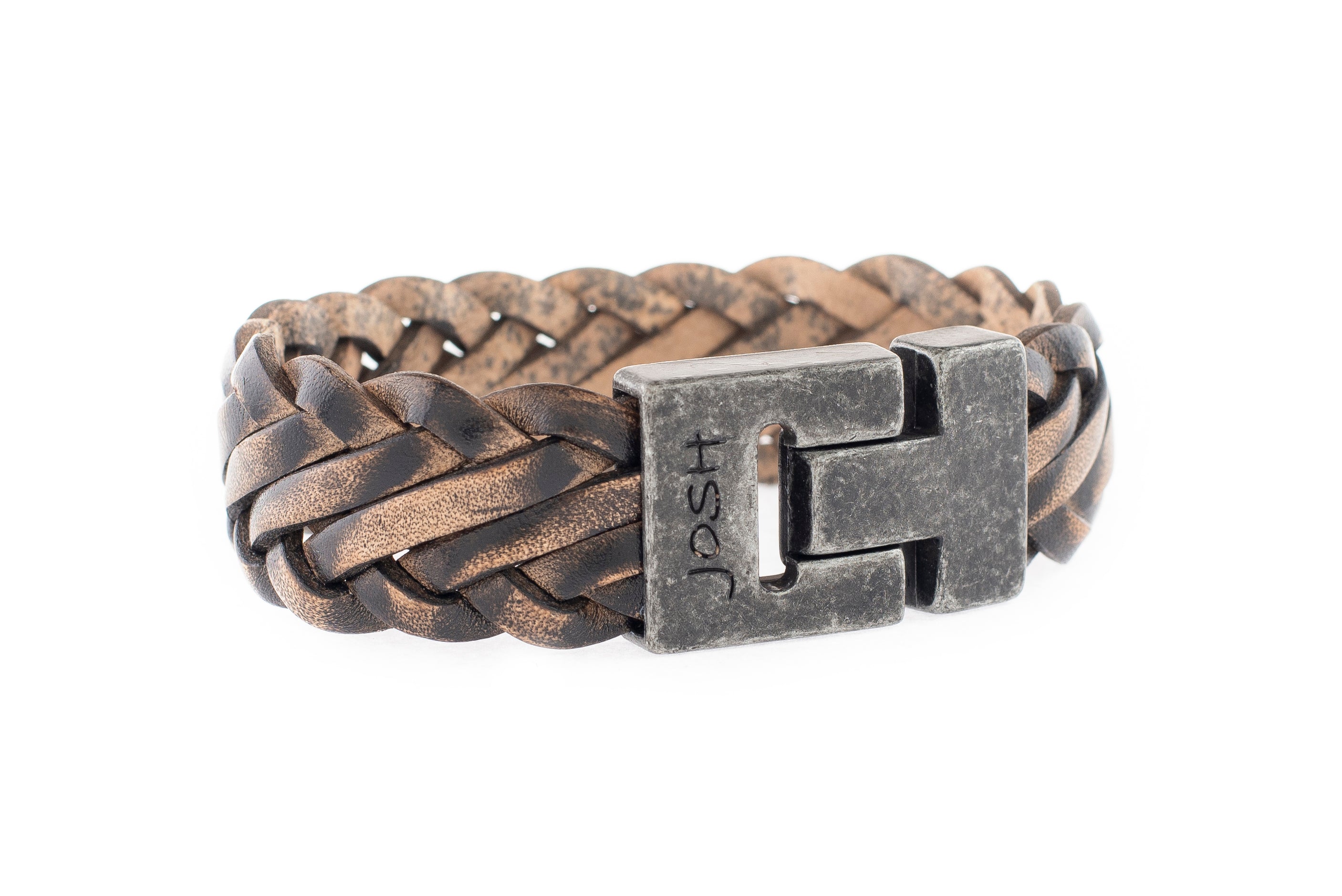 Lederarmband Zweiteiler | 18 cm
