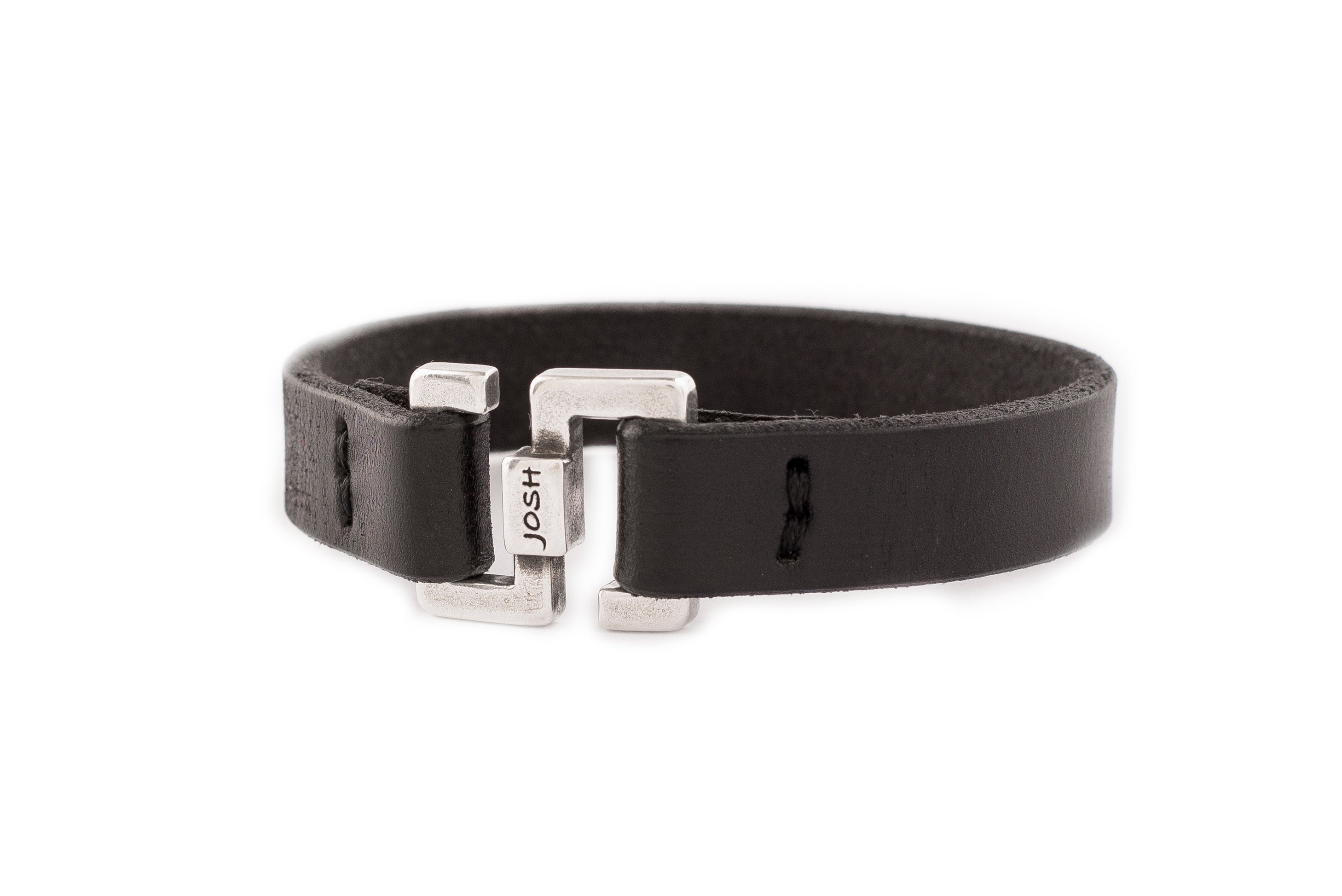 Lederarmband Zweiteiler | L