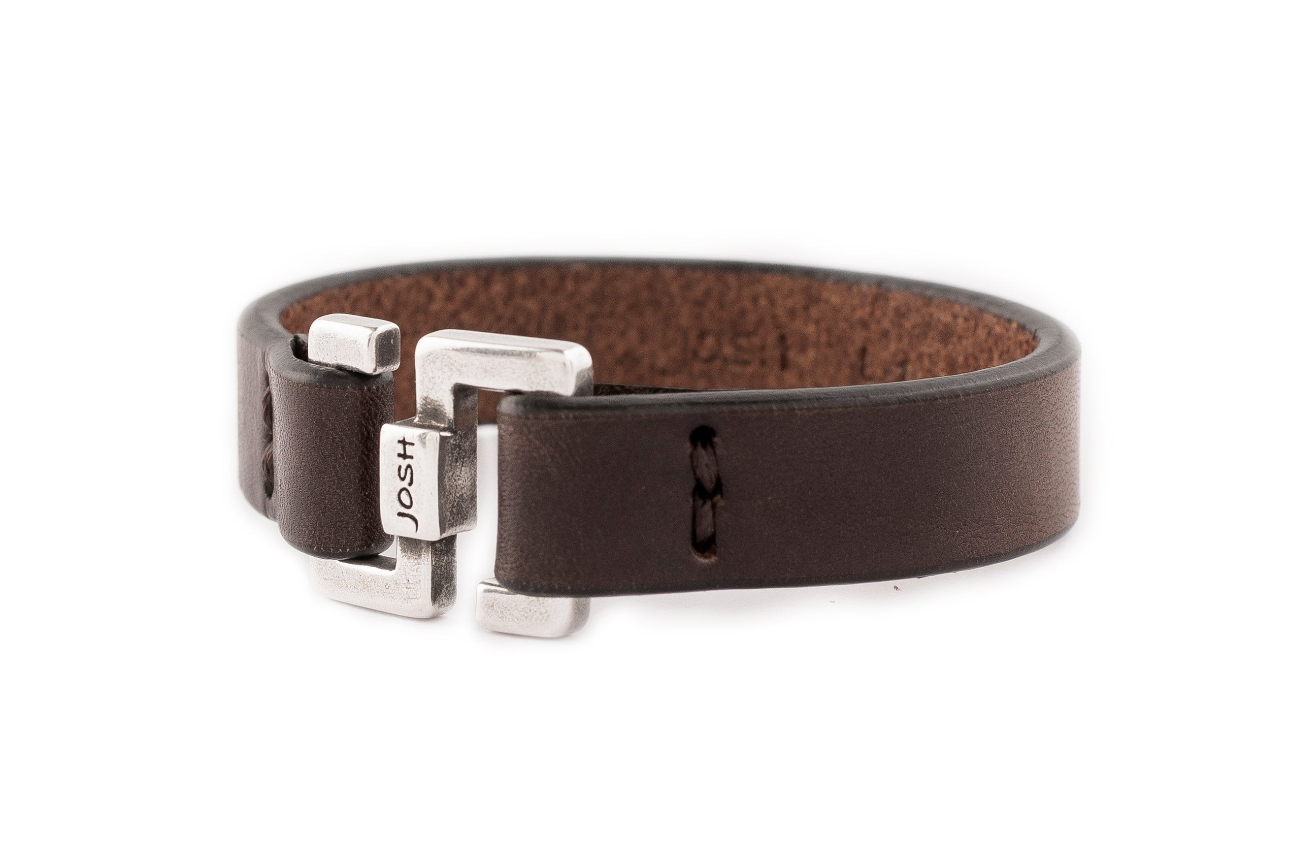 Lederarmband Zweiteiler | L