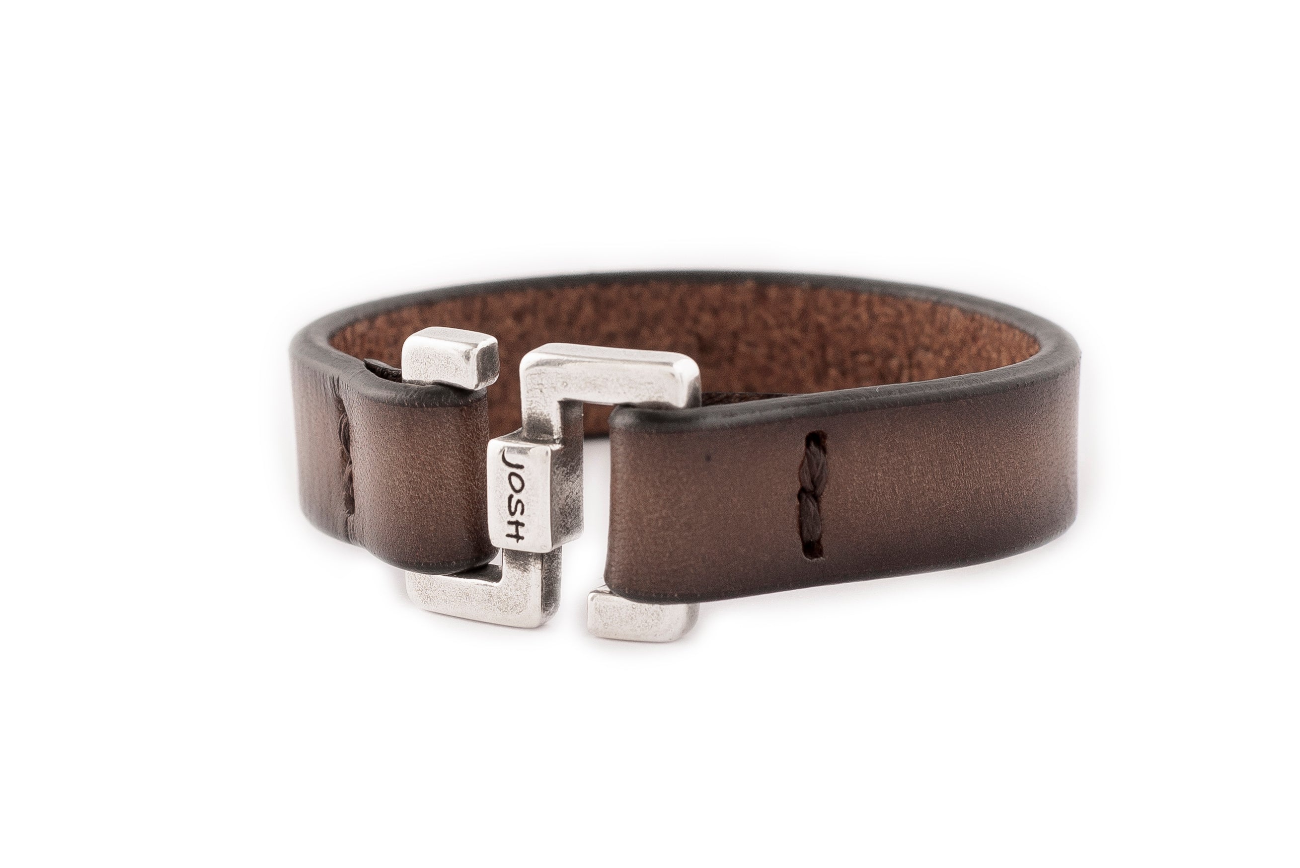 Lederarmband Zweiteiler | L