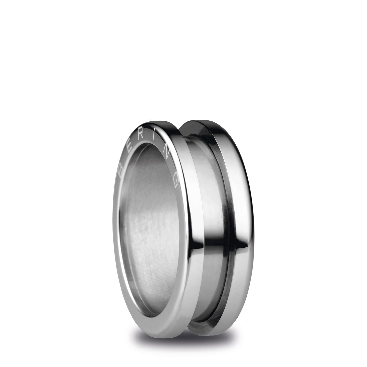 BERING Damen Außenring schmal | Arctic Symphony | silber glänzend | 520-10-X3