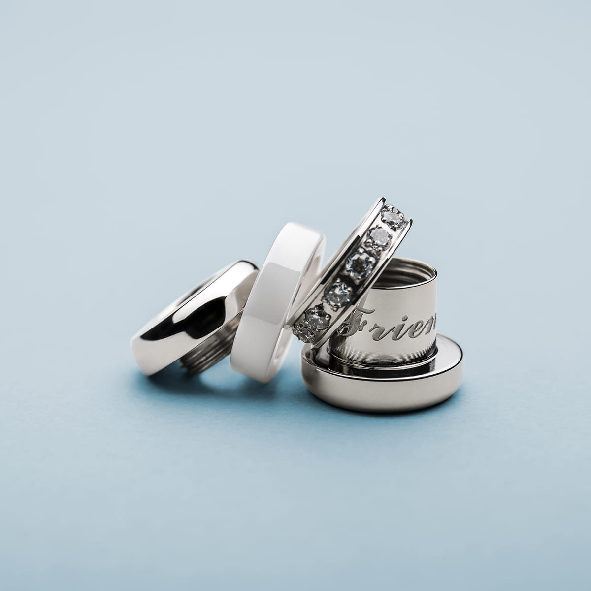 Charm in silber | Arctic Symphony