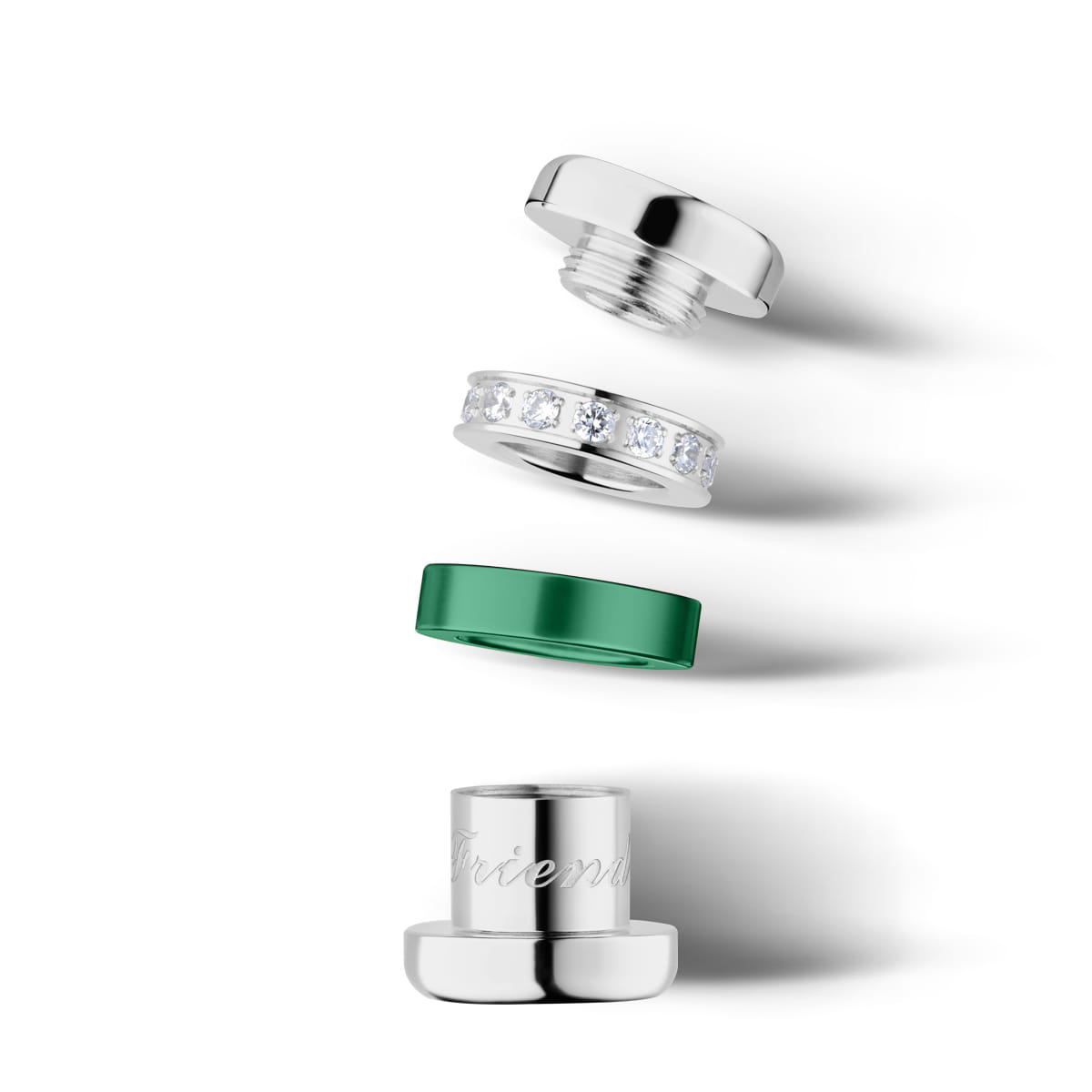 BERING Charm | Grün