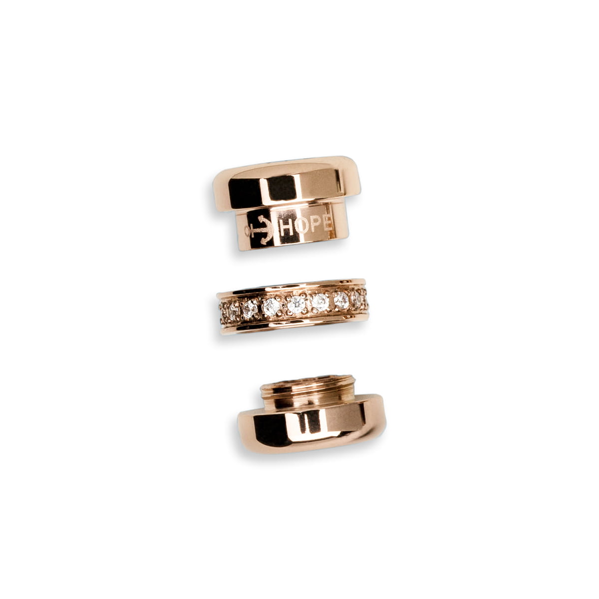 BERING Charm in Roségold