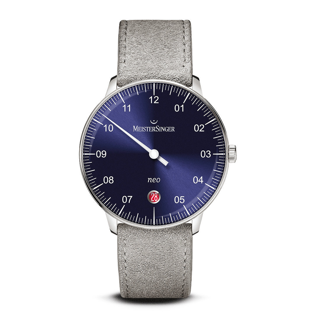 Herrenuhr Neo Sonnenschliff Blau