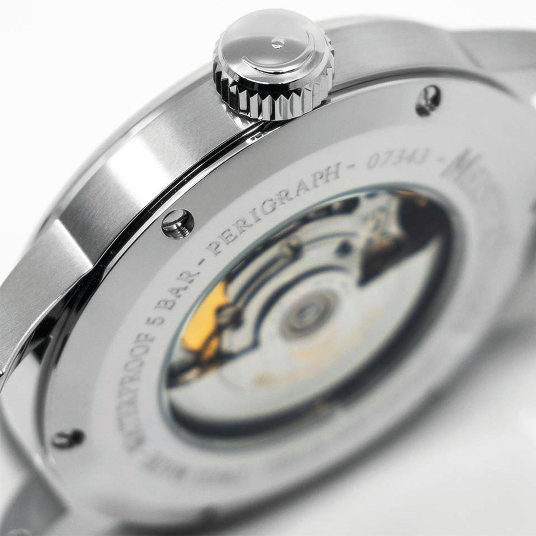 Herrenuhr Perigraph Sonnenschliff Blau