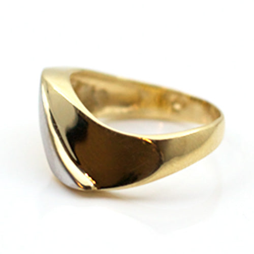 Goldring in bicolor | zweifarbig