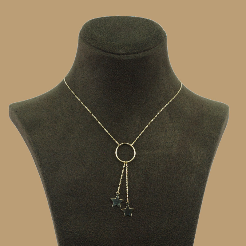 Goldkette mit Sternen