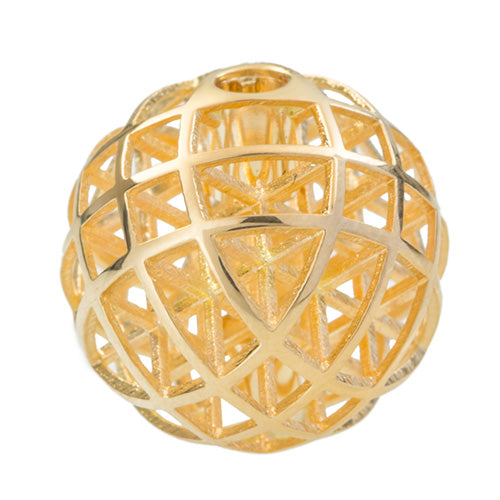 Schließe Matrix-Kugel in Gelbgold