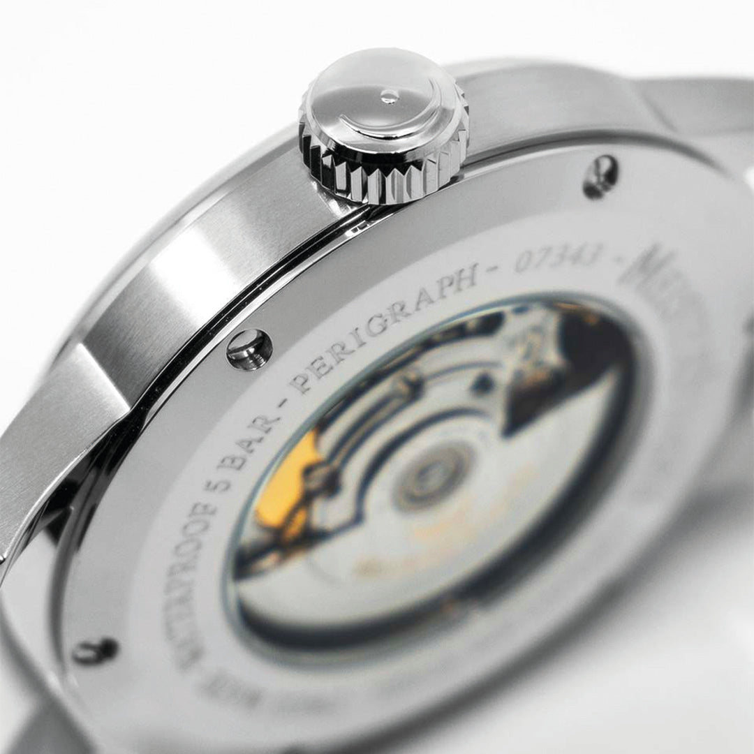 Herrenuhr Perigraph Stahlblau-Sand