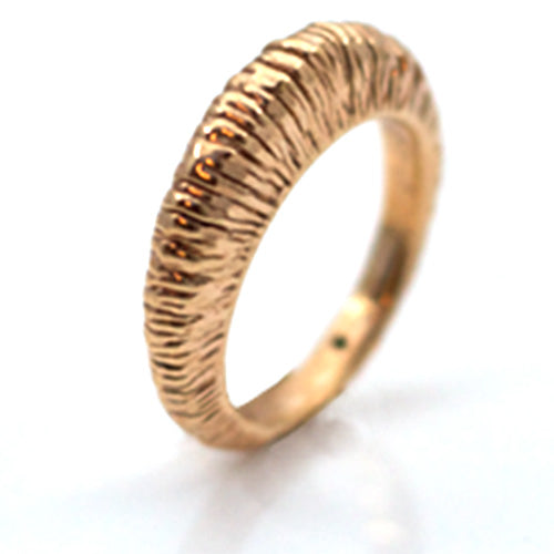 Ring in Rotgold | schlicht