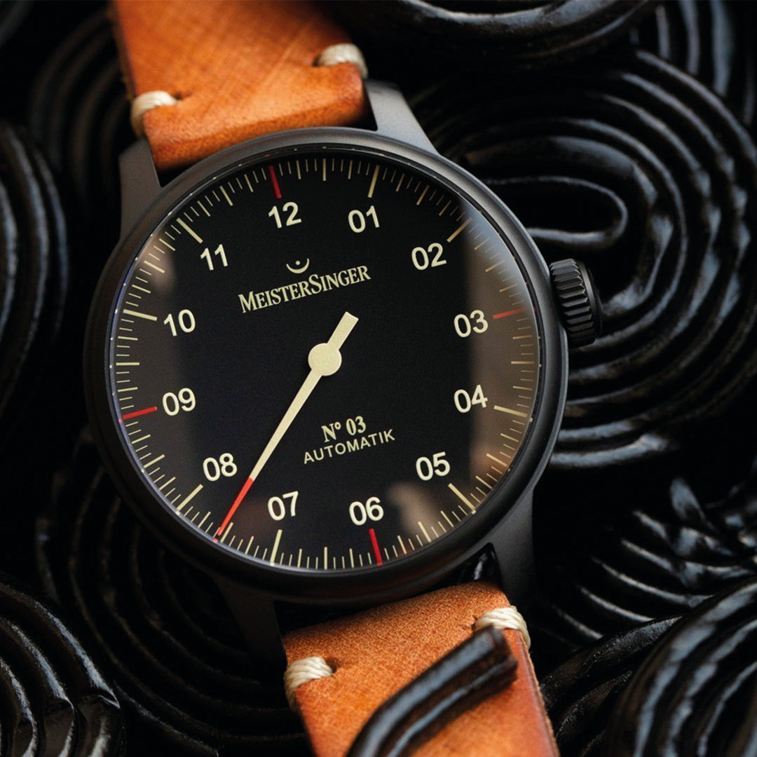 Herrenuhr N° 03 Black Line