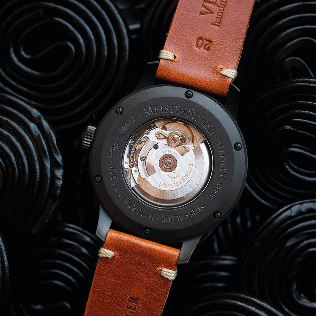Herrenuhr N° 03 Black Line