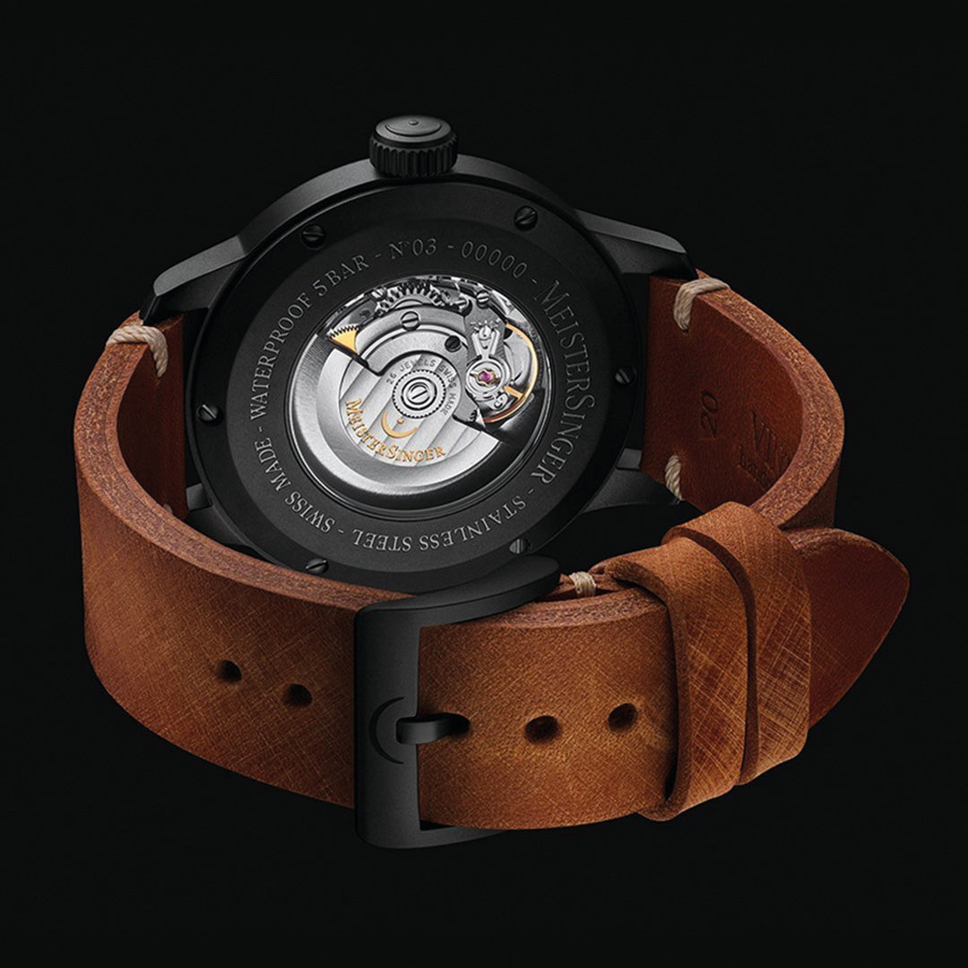 Herrenuhr N° 03 Black Line