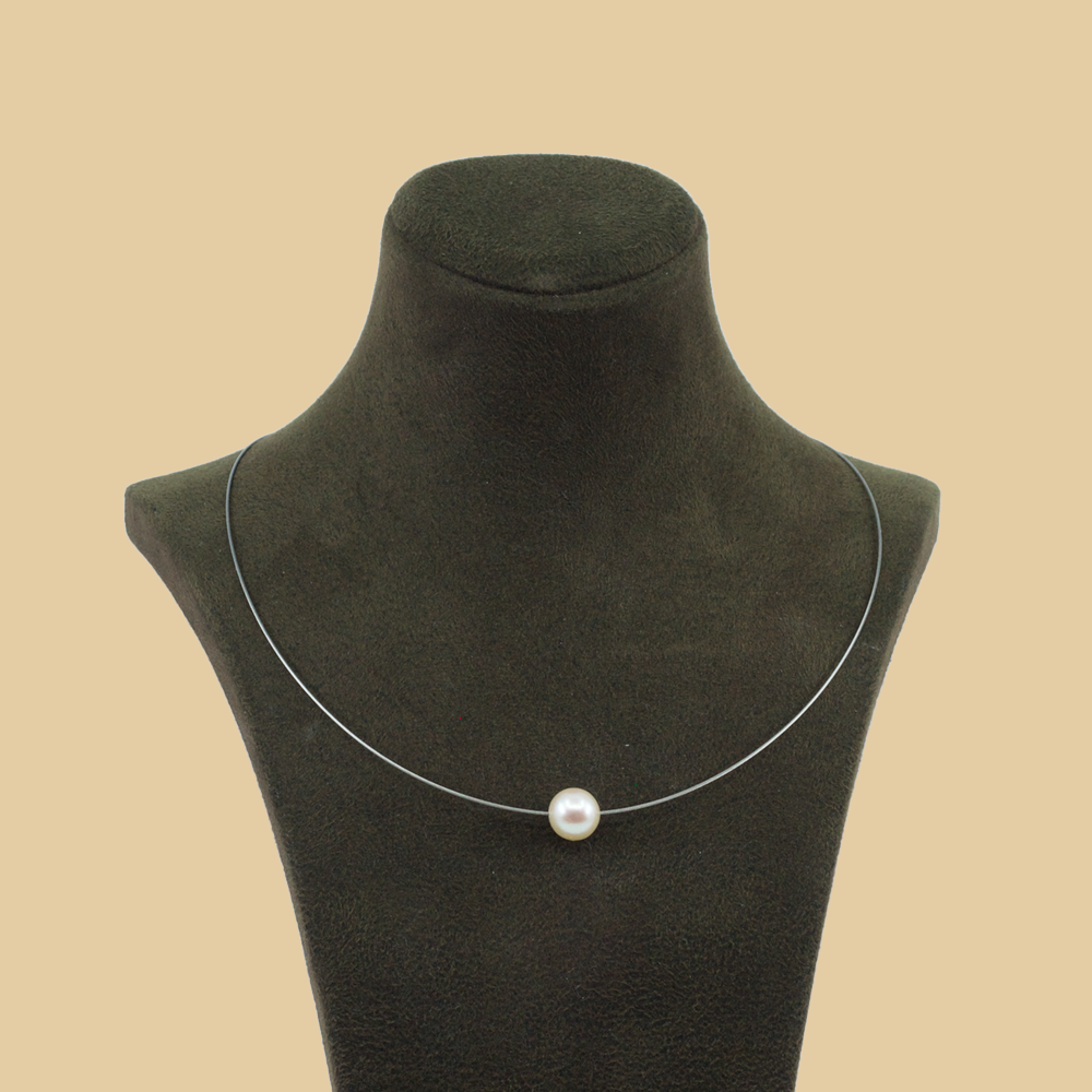 Collier mit Perle 8,5 - 9mm