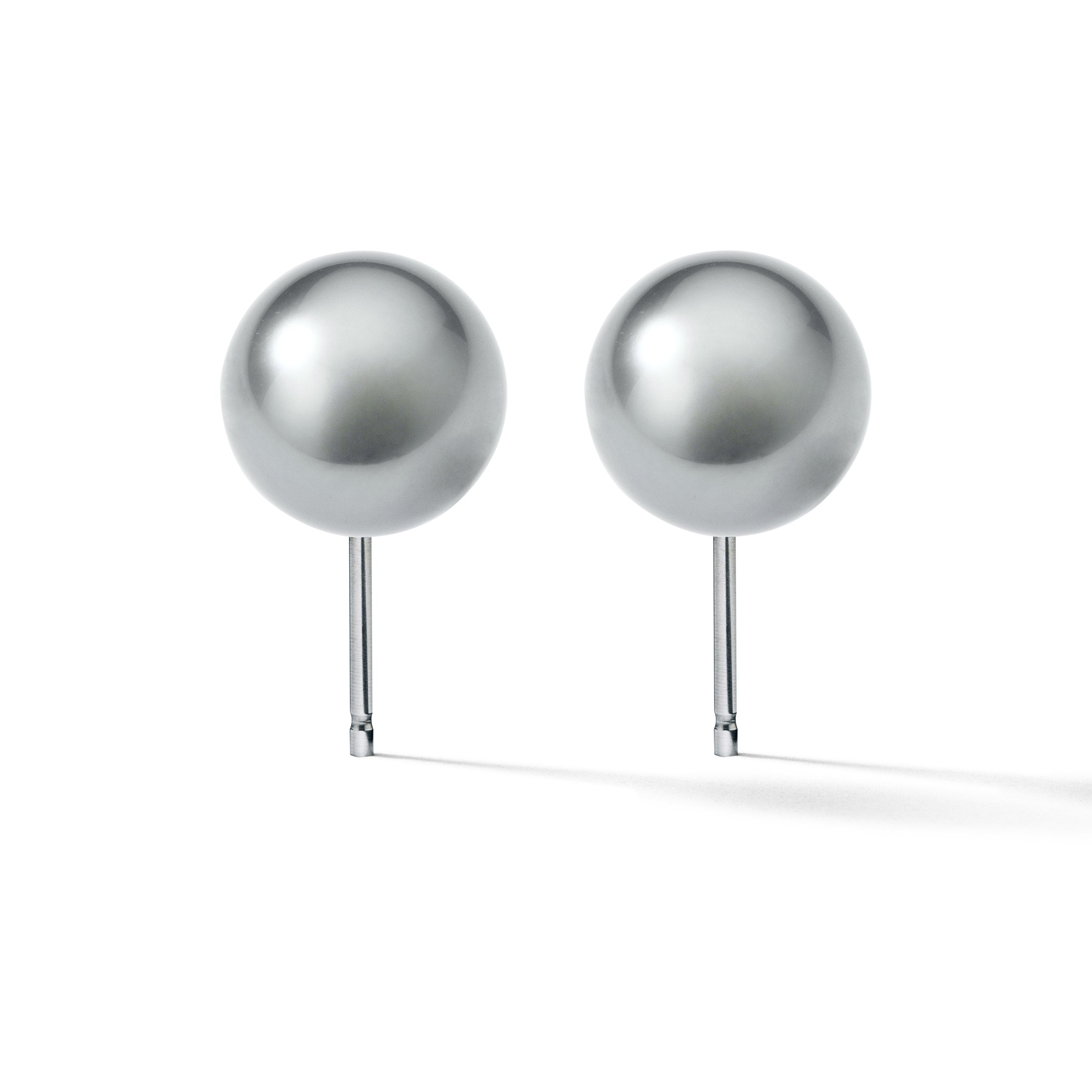 Perlohrstecker aus Edelstahl