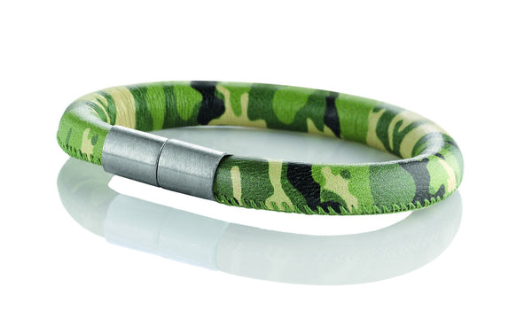 Armband aus Segeltau | Army Grün