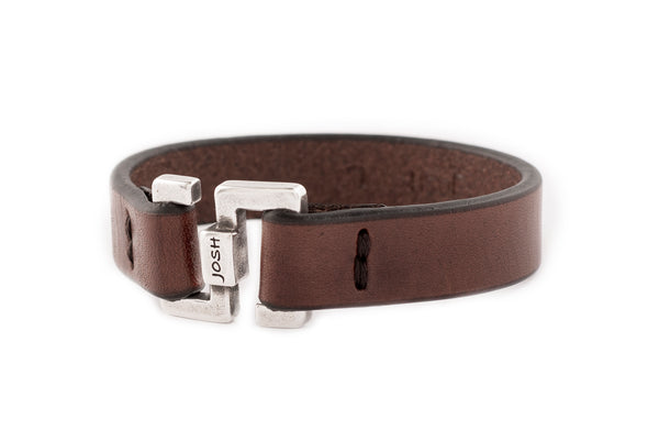 Lederarmband Zweiteiler | M