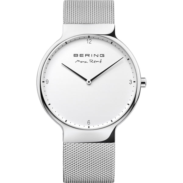 BERING Herrenuhr | Max René | silber glänzend