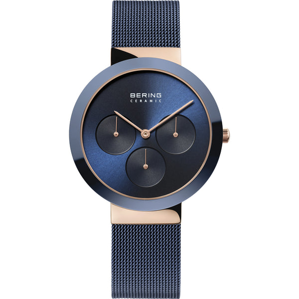 BERING Damenuhr | Ceramic | roségold glänzend