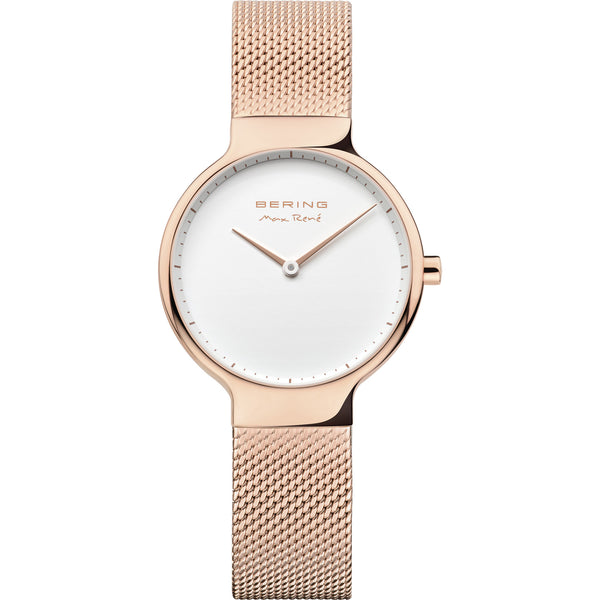 BERING Damenuhr | Max René | roségold glänzend