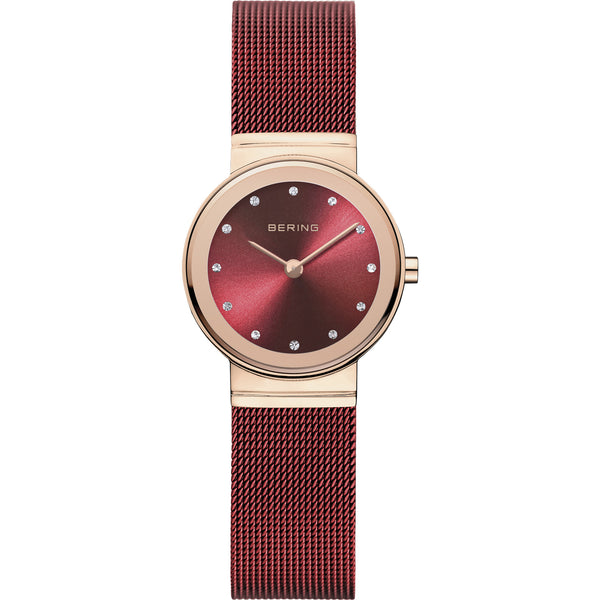 BERING Damenuhr | Classic | roségold glänzend