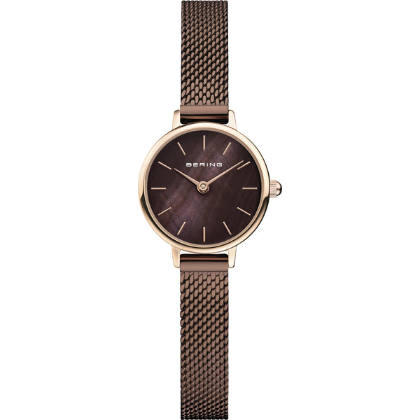 BERING Damenuhr | Classic | roségold glänzend