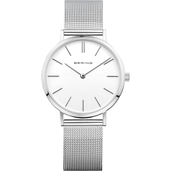 BERING Damenuhr | Classic | silber glänzend