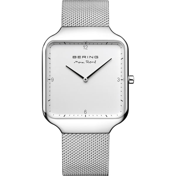 BERING Herrenuhr | Max René | silber glänzend