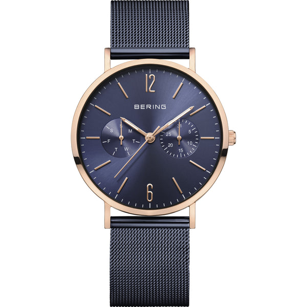 BERING Damenuhr | Classic | roségold glänzend