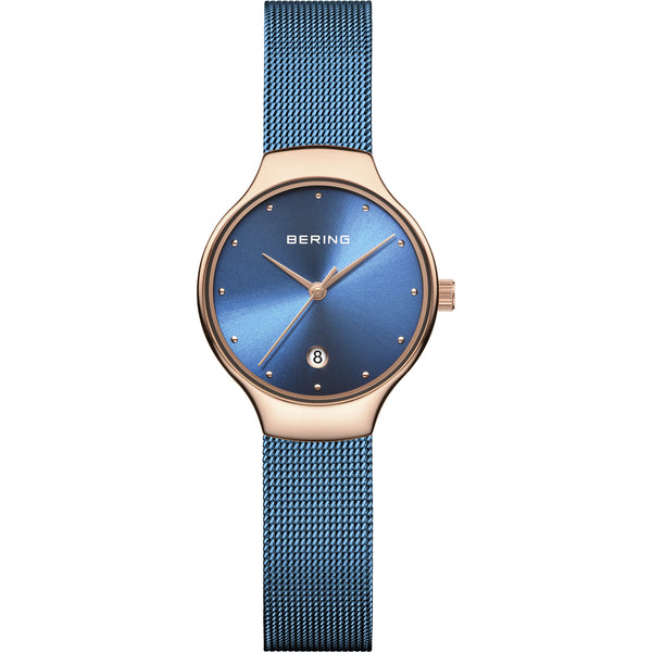 BERING Damenuhr | Classic | roségold glänzend