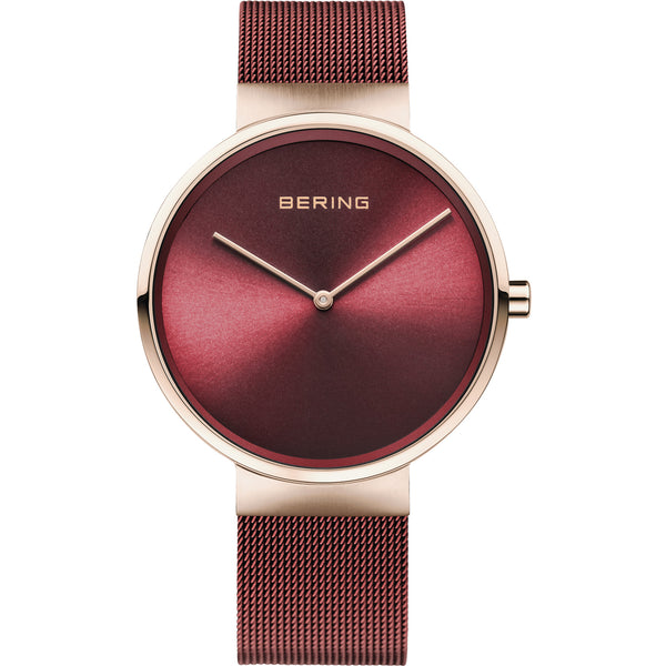 BERING Herrenuhr | Classic | roségold poliert/gebürstet
