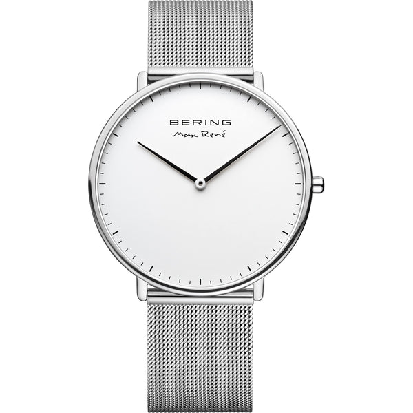 BERING Herrenuhr | Max René | silber glänzend