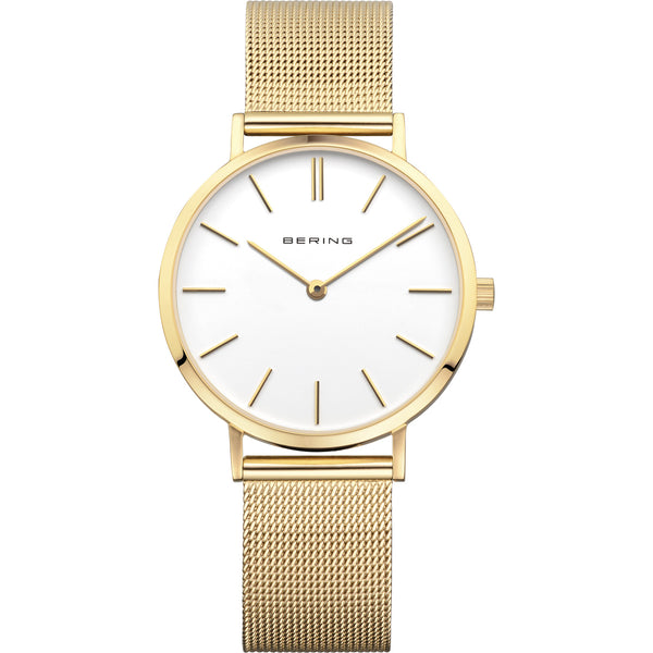 BERING Damenuhr | Classic | gold glänzend