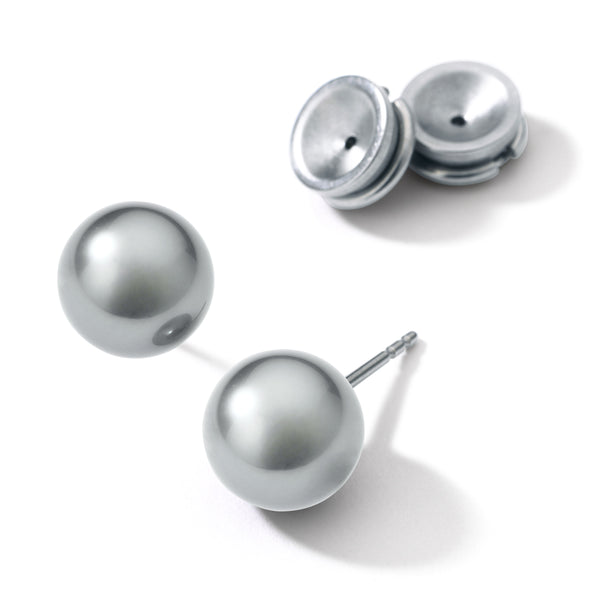 Perlohrstecker aus Edelstahl
